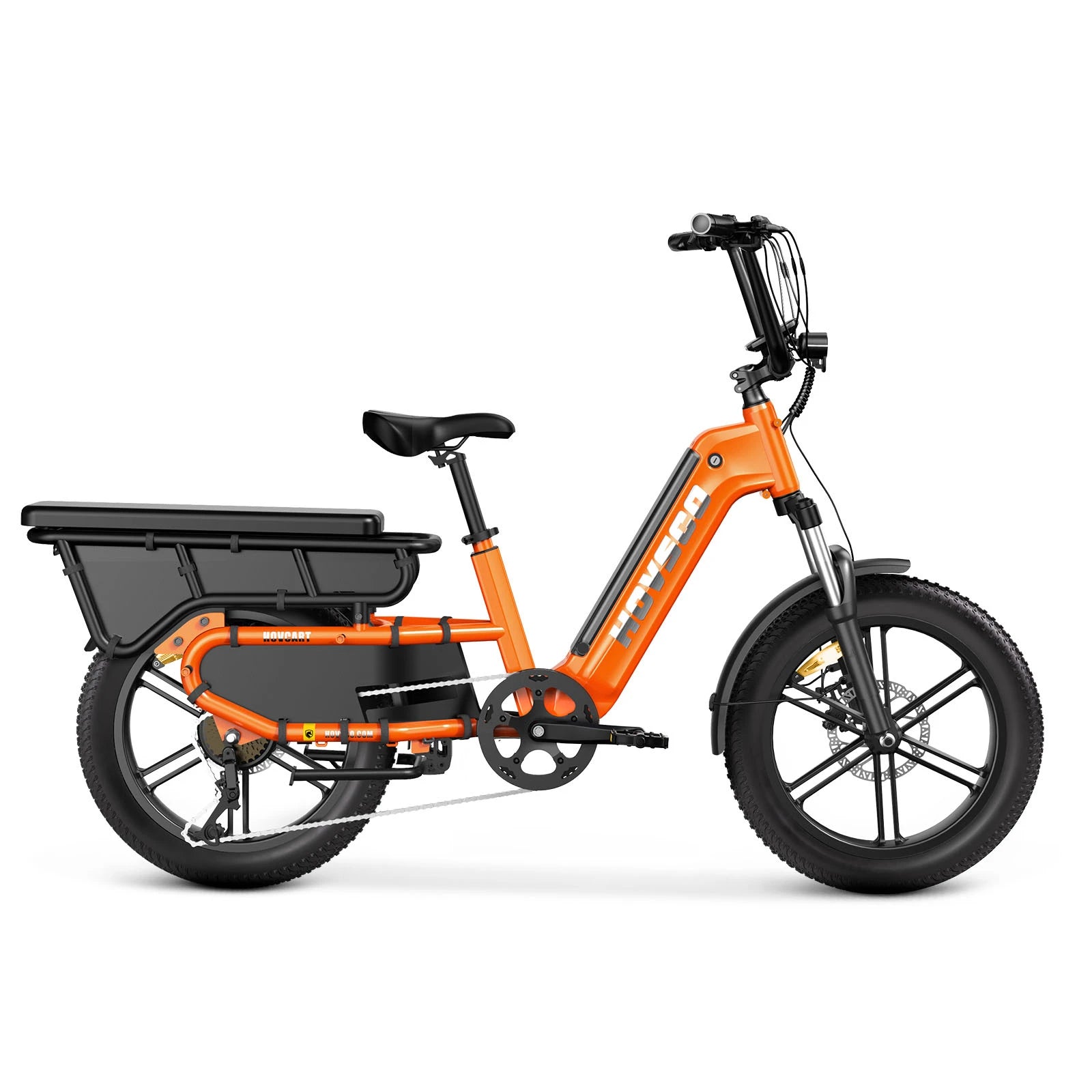 HOVSCO™ HovCart 20" Step-Thru Elektrisches Fat-Tire-Lastenfahrrad