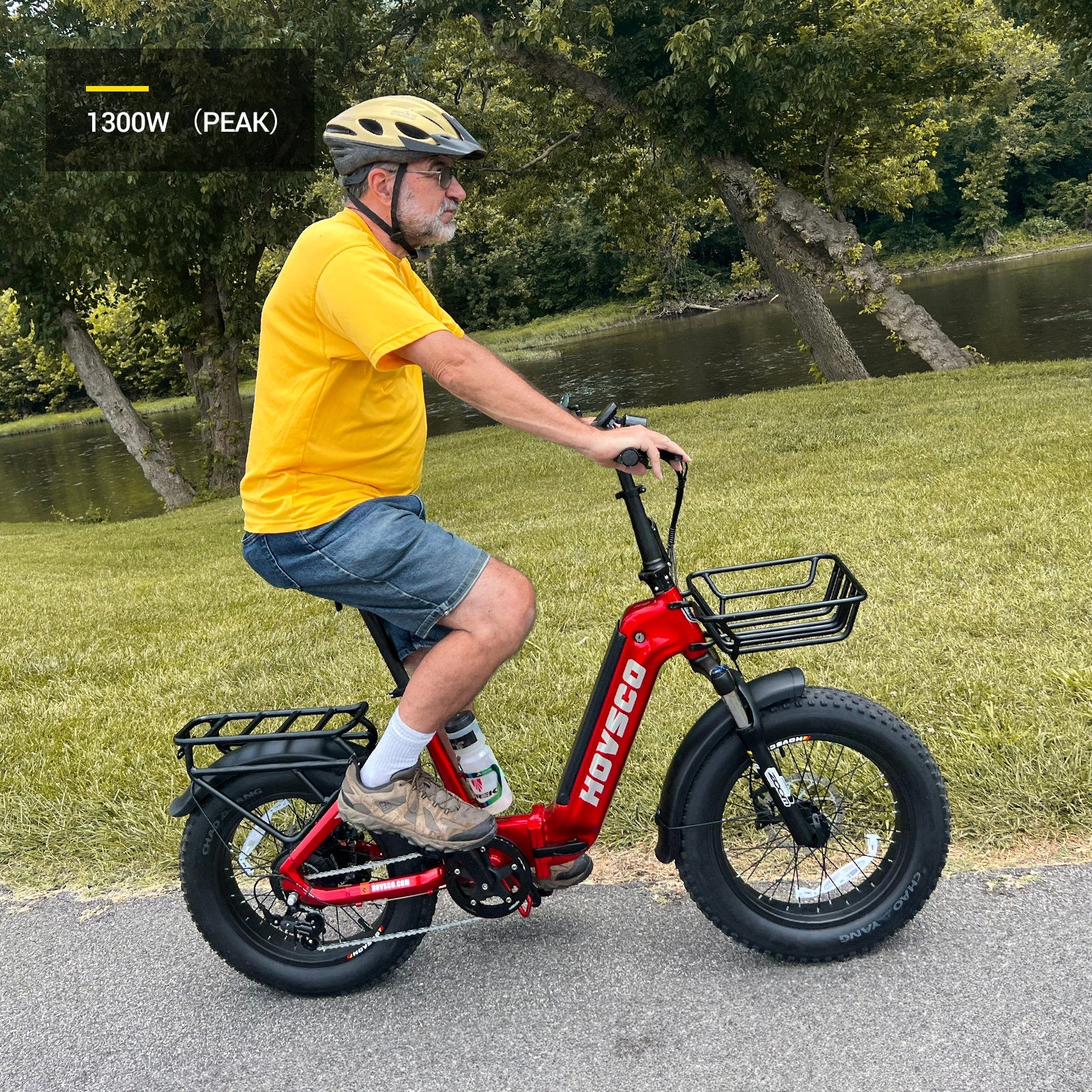 HOVSCO™ HovBeta 20" Klappbares E-Bike mit Fat Tires