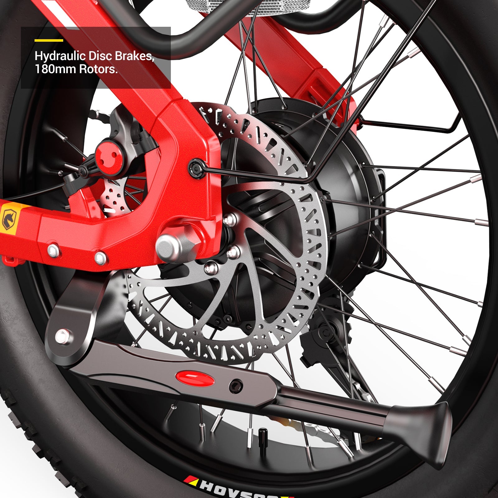 HOVSCO™ HovBeta 20" Klappbares E-Bike mit Fat Tires