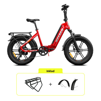 HOVSCO™ HovBeta 20" Klappbares E-Bike mit Fat Tires