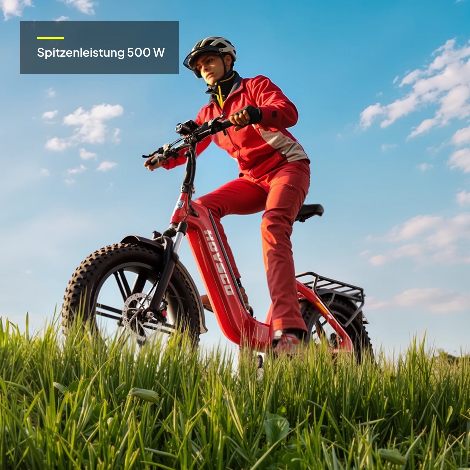 HOVSCO™ HovBeta 20" Klappbares E-Bike mit Fat Tires
