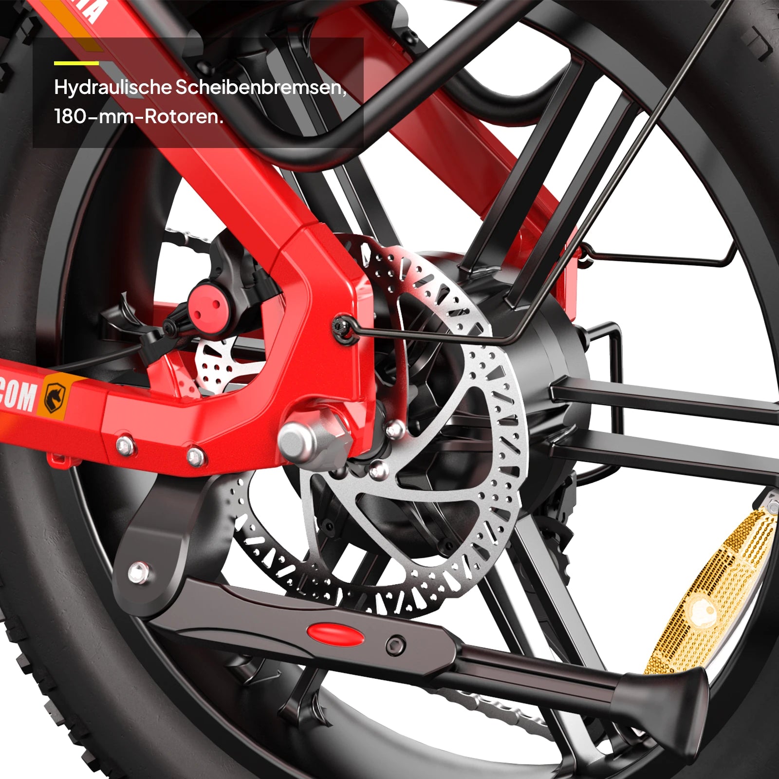 HOVSCO™ HovBeta 20" Klappbares E-Bike mit Fat Tires