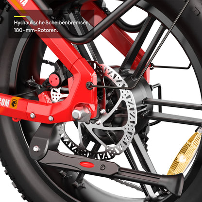 HOVSCO™ HovBeta 20" Klappbares E-Bike mit Fat Tires