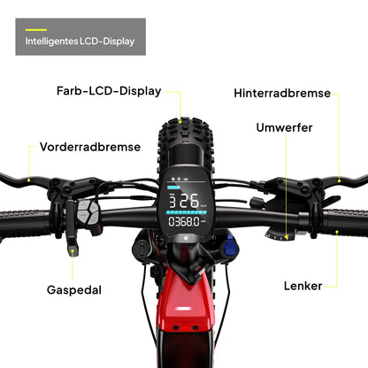 HOVSCO™ HovBeta 20" Klappbares E-Bike mit Fat Tires