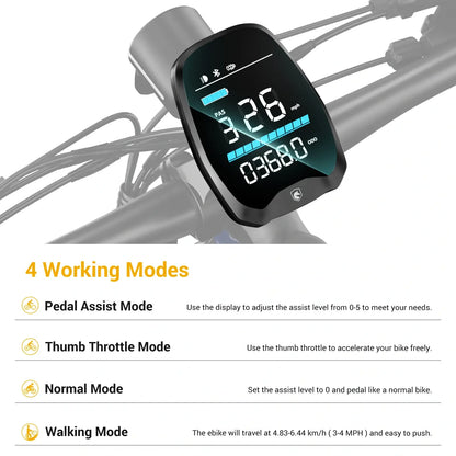 HOVSCO™ HovBeta 20" Klappbares E-Bike mit Fat Tires